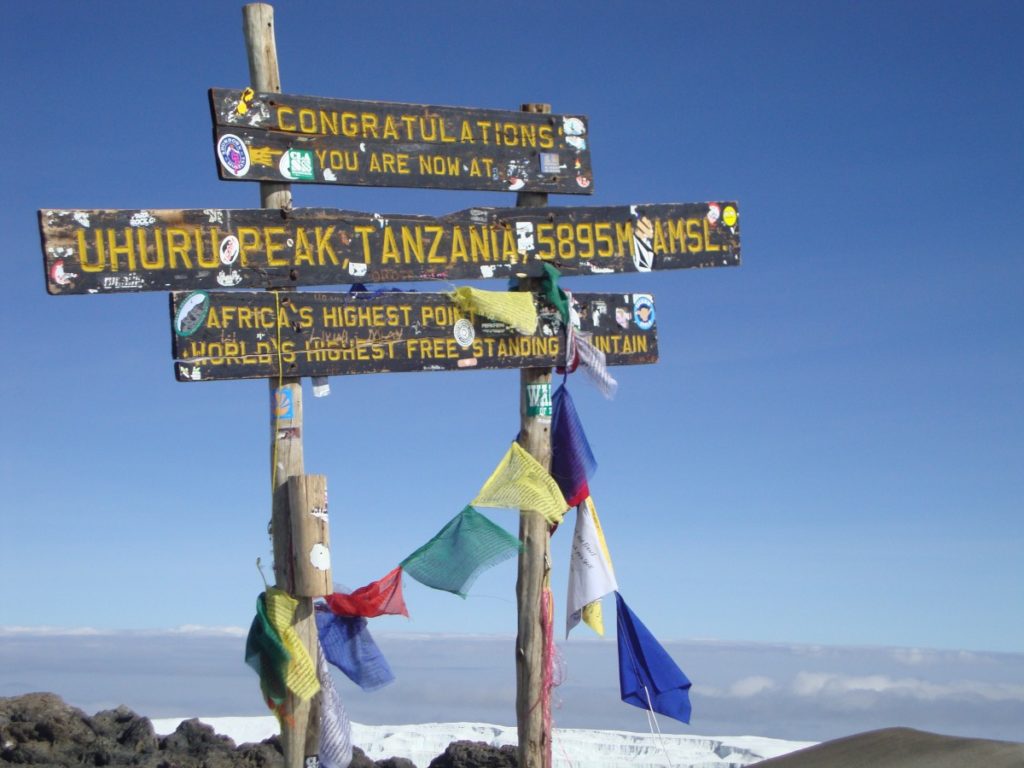 Pico do Monte Kilimanjaro