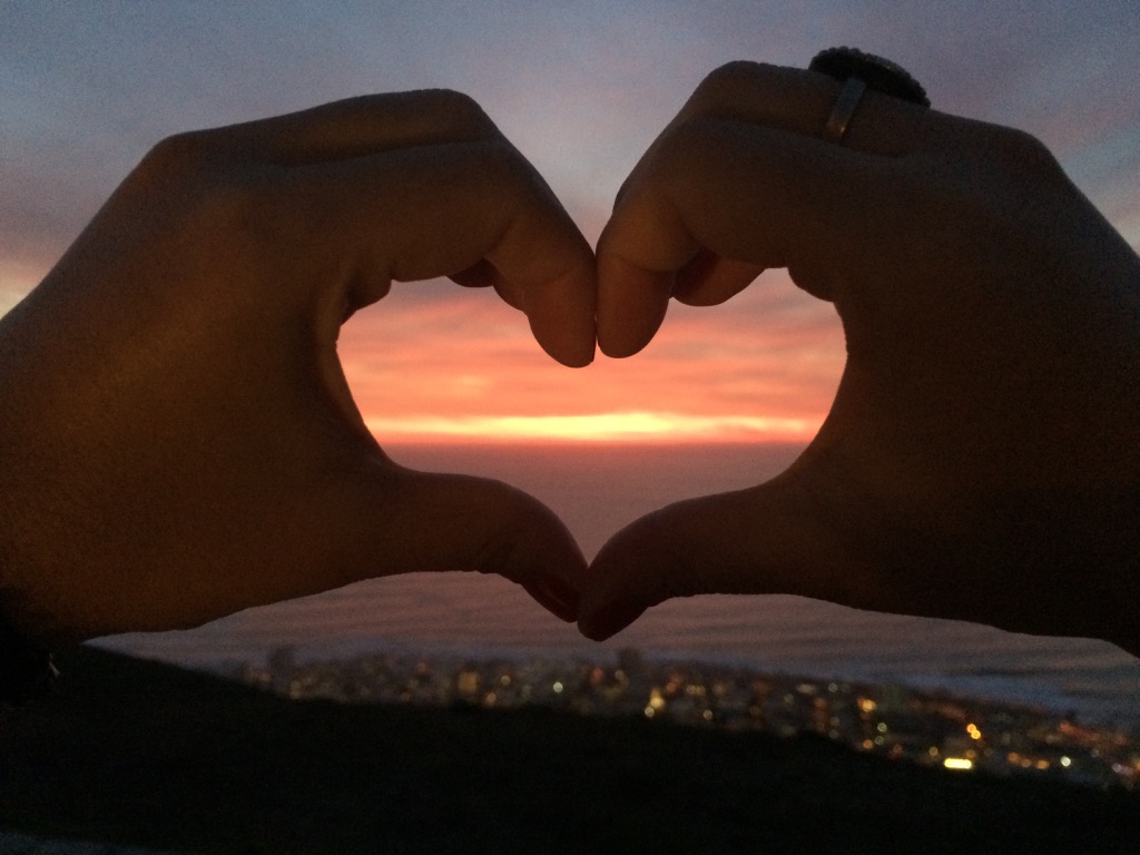 O lindo pôr do sol em Signal Hill. Dicas do que fazer em Cape Town.