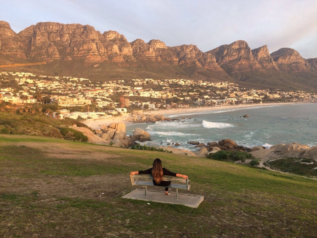 Pôr do sol em Camps Bay - Africa do Sul